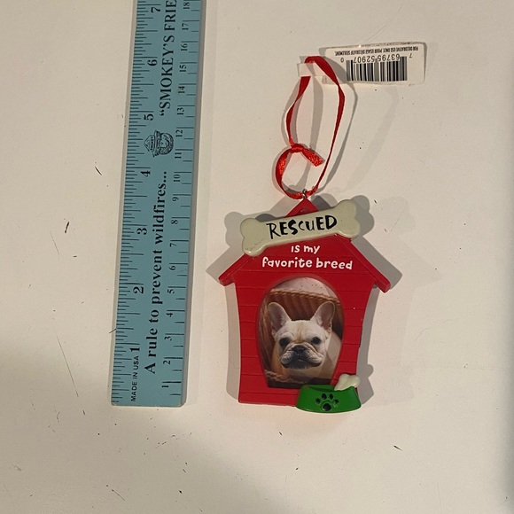 *3 for $12* My Favorite Breed is Rescue Photo Ornament - Picture 4 of 6